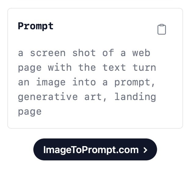 Image to Prompt一个由图片生成Stable Diffusion提示词的工具⭐️支持PNG和JPG格式⭐️最大支持4MB 图片大家来看图猜Prompt，学习利器！⚜️