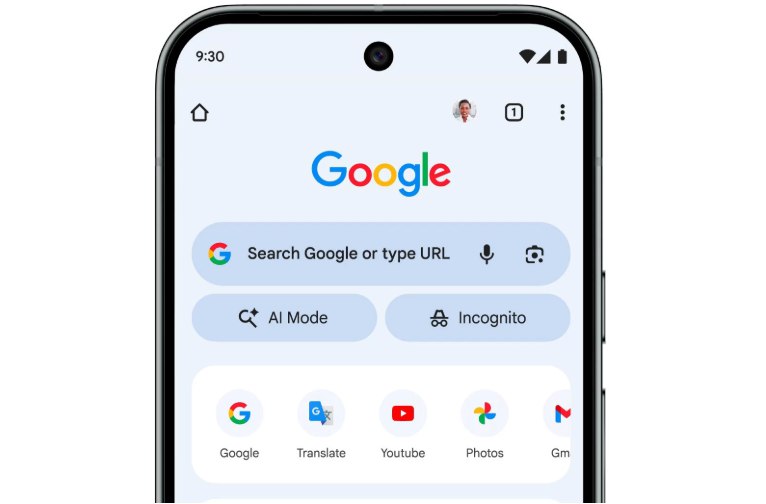 Google Chrome 推新 AI 模式按钮，让搜索更便捷！Google 近日宣布在其 Chrome 浏览器的 iOS 和 Android 版本中推出 AI 模式快捷按钮