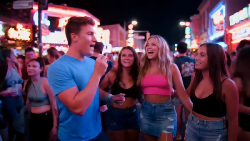 小互: 💬 Alex Patrascu: Late-night Veo 3 street interviews will spawn viral clips so hard.We live in a world of prompts:小互: Veo 3 疯狂的街头采访视频我觉得现在是已经无法分辨真实和AI了人类世界已经被真实模拟了有理由相信我们的人类世界可能就是模拟的，然后我们又要模拟另一个世界我们可能活在 Prompt 套娃里😃Alex Patrascu: Late-night Veo 3 street interviews will spawn viral clips so hard.We live in a world of prompts:Link: 