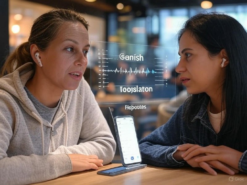 小互: 据彭博社报道：苹果将让AirPods能够实现实时翻译对话苹果正在开发一项AirPods功能，允许用户在面对面交谈时实时翻译不同语言的对话