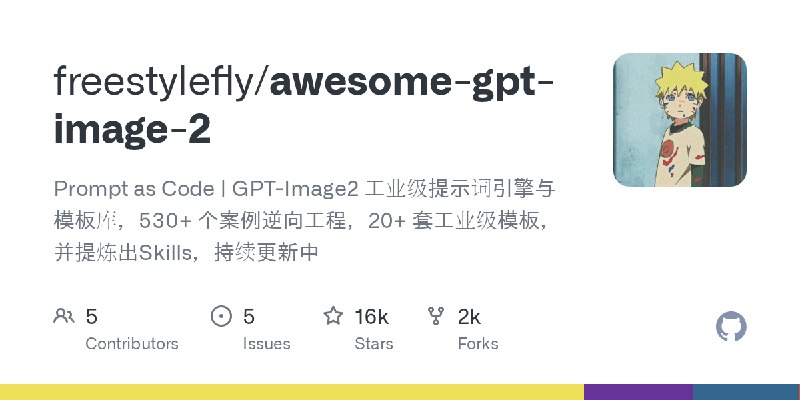 freestylefly/awesome-gpt-image-2请把需要翻译的英文新闻段落发给我，我会按你的要求先直译，再在此基础上意译，并且只返回第二次意译的中文结果