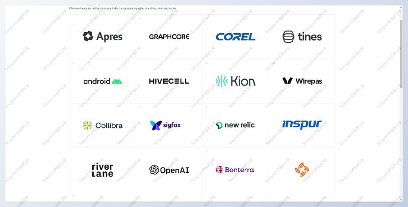 #设计 #网站 #logo🌐LOGGGOS - 一个收集了 900+ 优秀 LOGO 设计的网站📄网站收集了 997 个 LOGO，可按公司类型、设计风格、 颜色、标签进行查询开发者建立此网站是为了帮助设计师在设计 Logo 时找寻灵感📑相关阅读Free Logo - 一个帮你快速、免费下载两个网站的无水印、高清LOGO插件📮投稿 📢频道 💬群聊via 极客分享 - Telegram Channel