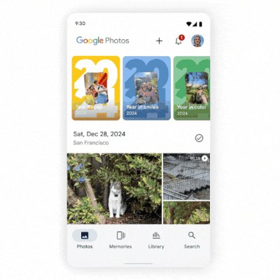 📸Google Photos上线2024年度回顾，效仿Spotify WrappedGoogle Photos推出了年度回顾功能“2024 Recap”，与Spotify Wrapped类似
