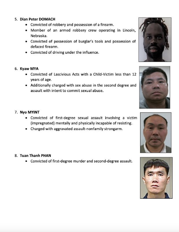 😡特朗普抨击法官阻碍遣返，警告罪犯涌入特朗普前总统抨击波士顿联邦法官阻止8名“地球上最暴力罪犯”前往南苏丹，而是留在吉布提