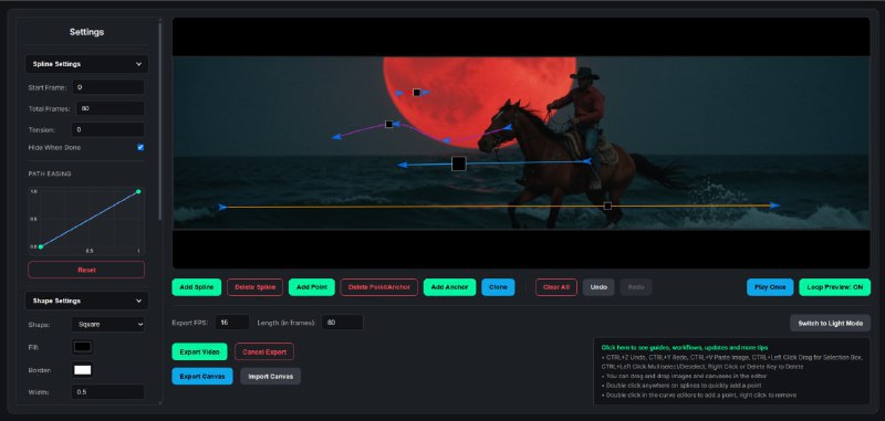🆔 软件名称：Spline Path Control⭐️ 软件功能：AI动画生成➡️ 支持平台：#Windows📁 软件简介：一款AI动画生成工具