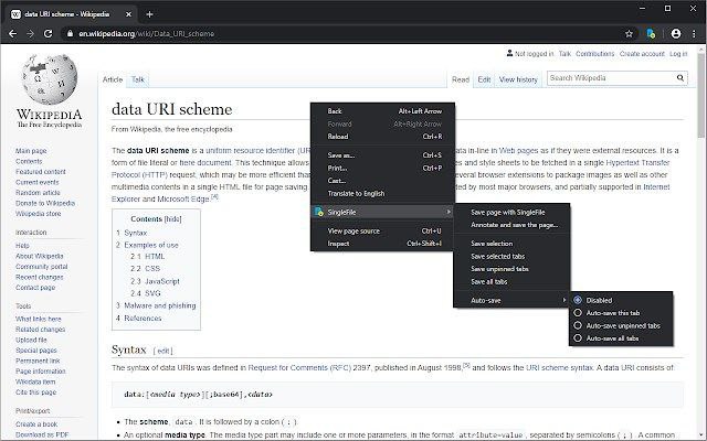 #插件 #工具 #开源📄 SingleFile - 将完整网页保存为单个 HTML 文件▎插件平台：#Chrome #Edge #Firefox #Safari▎插件介绍：一款浏览器扩展，它能将整个网页（文本、图片、框架、脚本等）完整保存为一个单独 HTML 文件，方便离线查看和存档