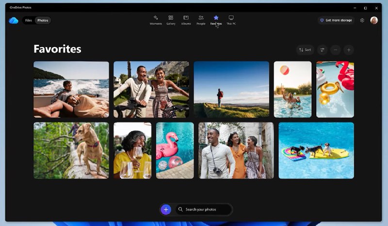 微软发布 OneDrive 照片体验重大更新10月8日，在 Copilot + OneDrive 数字活动上，微软宣布了 OneDrive 照片体验的重大更新