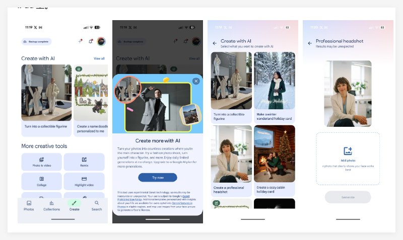 iPhone 也能用上 Gemini 了！谷歌相册“AI创作”功能正式登陆 iOS 平台继安卓版上线数月后，谷歌正式宣布将其备受瞩目的“使用 AI 创建照片”（AI Creations）功能带到 iPhone 和 iPad 平台