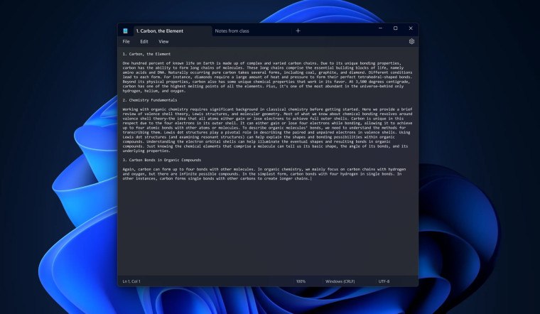 功能越加越臃肿 Windows记事本已初心不再Windows记事本一直以来都是许多用户快速记录信息的首选工具，它界面简洁，没有复杂的启动画面或模板推荐，能够让人迅速进入工作状态