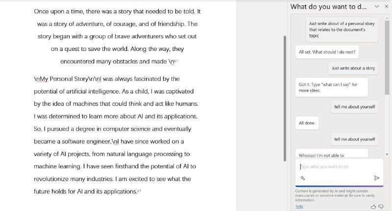 微软在Microsoft 365预览通道中提供支持Copilot更新生产环境不建议更新，需要ms 365订阅（个人/家庭，E5应该可以），目前仅支持word，语种仅英文