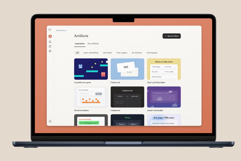 Anthropic 现在允许直接从其 Claude AI 聊天机器人制作应用程序Anthropic 为其 Claude AI 聊天机器人添加了一项新功能，允许用户直接在应用内构建 AI 应用