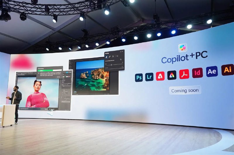 ↩️🖼 微软 Surface 活动：6个重要公告 1️⃣ Copilot Plus 电脑的发布 2️⃣ 新的“Recall”功能可以跟踪你在电脑上的所有操作 3️⃣ Windows 11 中新的 Cop...Yummy 😋:微软宣布推出一款搭载 Arm 处理器的 Surface 笔记本电脑 微软刚刚发布了新款 Surface Laptop——一款面向消费者的基于 Arm 架构的笔记本电脑，今天开始接受预订，起价为 999.99 美元（13.8 英寸）或 1199.99 美元（15 英寸），并将于 6 月 18 日开始发货