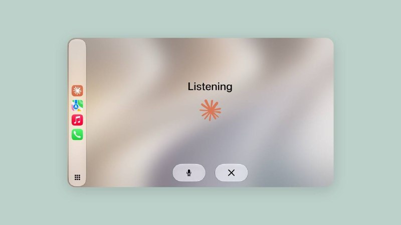 ↩️🖼 Claude 语音模式接入苹果 CarPlay在花🎗️科技圈:🤖 ChatGPT 新增 CarPlay 支持，车内可直接语音提问 OpenAI 已为 ChatGPT 应用加入 CarPlay 支持，用户可直接在车辆仪表盘通过语音向 ChatGPT 提问或发出请求