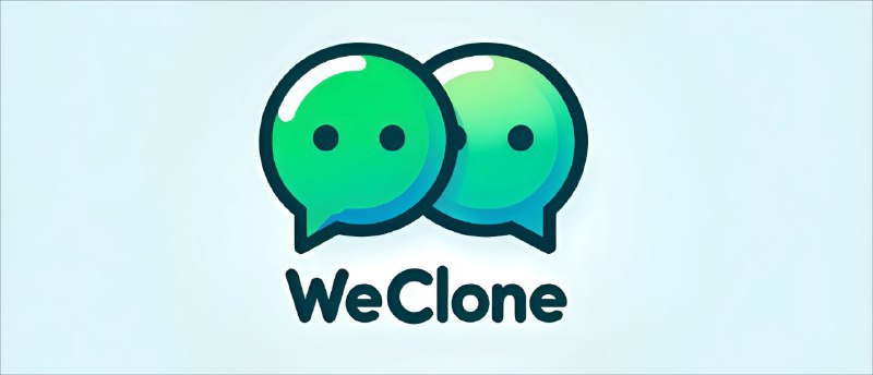 #GitHub #AI #工具🎵 WeClone - 通过聊天记录打造 AI 数字分身▎项目介绍：一个开源项目，旨在通过微信聊天记录和语音消息微调大语言模型，实现个性化数字分身，包括文本风格和声音的克隆