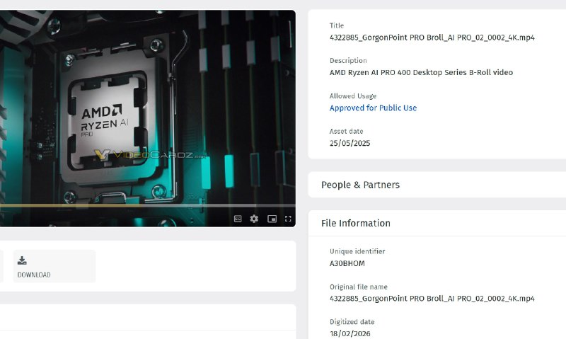 AMD锐龙AI 400系列首次进入桌面台式机AMD年初发布了锐龙AI 400系列笔记本处理器，代号Gorgon Point，不过它其实就是锐龙AI 300系列的“马甲”，没有根本性的变化
