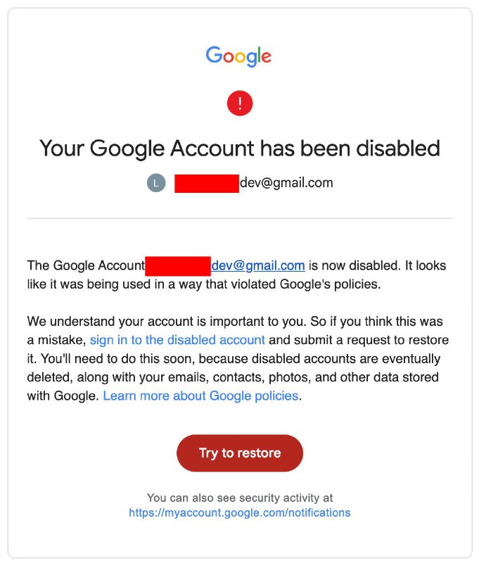 不要使用OpenClaw AI机器人操作你的Gmail邮箱 部分用户被封号这段时间大家正在积极开发 OpenClaw AI 机器人可以使用的范围，这就包括让 AI 机器人直接操作 Gmail 邮箱读取邮件，然后整理邮箱、推送重要邮件、快速回复邮件等等