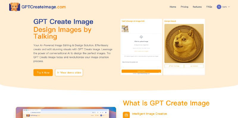 📢导航站收录更新通知！#AI·绘画 #AI新时代站点名称: GPT Create Image | Free Image Generator描述: GPT 生成图像：通过简单的对话轻松创建和编辑惊艳的图像
