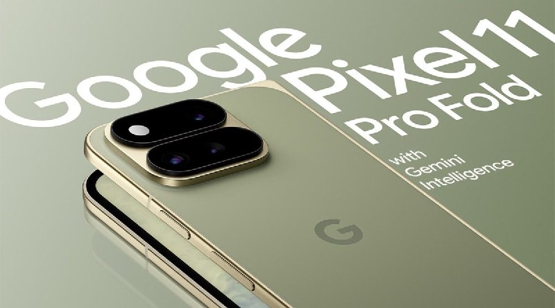 Pixel 11 Pro Fold渲染图曝光 8英寸折叠大屏+全新Pixel Glow智能灯带Google预计将于 8 月 12 日正式发布全新的 Pixel 11 系列手机