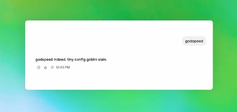 OpenAI回应其模型的“哥布林”怪癖 Codex曾被要求不得再提神话生物在《Wired》披露OpenAI曾向其编程模型下达“永远不要谈论哥布林、gremlins、浣熊、巨魔、食人魔、鸽子或其他动物或生物”的内部指令后，OpenAI已在官网发文解释这一现象，称这是一种模型在训练过程中形成的“奇怪习惯”