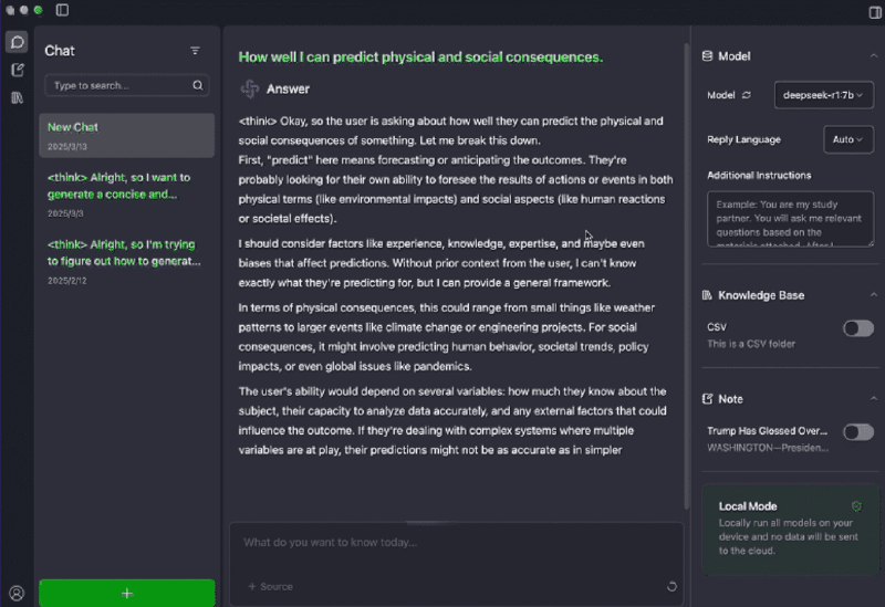 👉 名称：Klee🤖 类型：🤖软件👏 介绍：通过内置的 RAG 知识库和 Markdown 笔记支持，在您的桌面上安全本地人工智能：via 老胡周刊资源分享频道 - Telegram Channel
