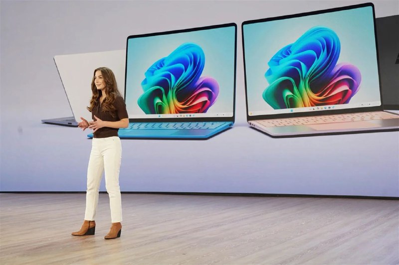 ↩️🖼 微软 Surface 活动：6个重要公告 1️⃣ Copilot Plus 电脑的发布 2️⃣ 新的“Recall”功能可以跟踪你在电脑上的所有操作 3️⃣ Windows 11 中新的 Cop...Yummy 😋:微软宣布推出一款搭载 Arm 处理器的 Surface 笔记本电脑 微软刚刚发布了新款 Surface Laptop——一款面向消费者的基于 Arm 架构的笔记本电脑，今天开始接受预订，起价为 999.99 美元（13.8 英寸）或 1199.99 美元（15 英寸），并将于 6 月 18 日开始发货