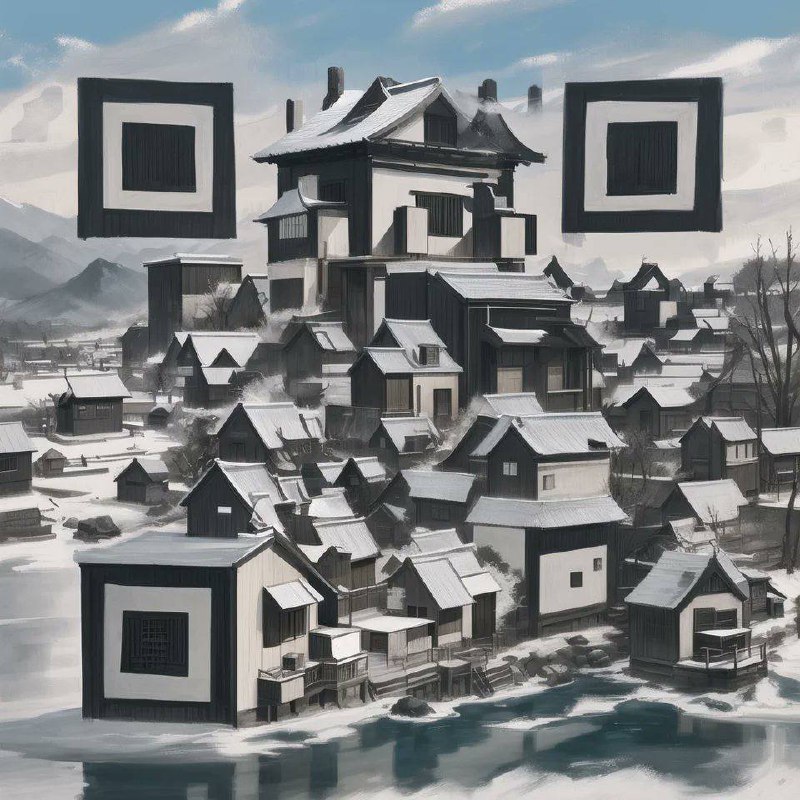 使用ControlNet AI生成的二维码， 真是狂拽酷炫吊炸天