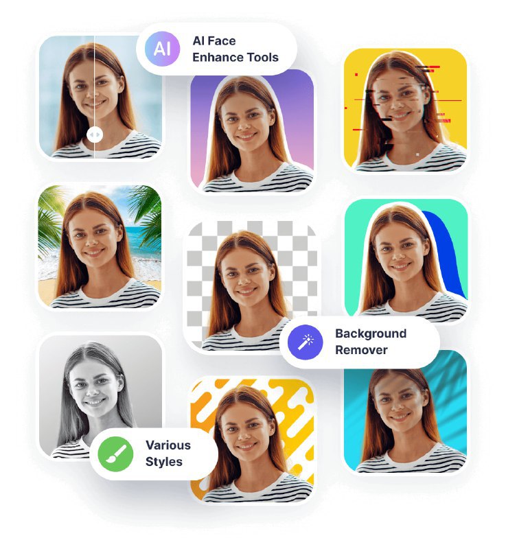 🆔 网站名称：PFPMaker ⭐ 网站功能：AI 头像生成📁 网站简介：一个免费的在线个人头像生成工具，利用人工智能技术帮助用户创建专业的社交媒体头像