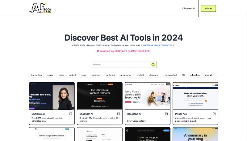 📢导航站收录更新通知！#AI·工具集 #AI新时代站点名称: 探索 AI Tool Trek – May 2025 年最全面的 AI 工具目录描述: AI Tool Trek 是您必备的 AI 工具目录！探索并了解顶级 AI 工具及其概览与统计数据