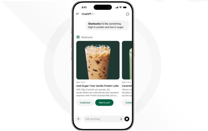 星巴克推出 ChatGPT 助力个性化饮品推荐新体验星巴克正在探索一种更具创意的饮品选择方式，旨在根据顾客的心情为他们推荐饮品