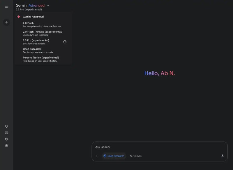 Gemini 2.5 Pro版深度研究功能上线Gemini Advanced订阅用户现可使用基于2.5 Pro模型的深度研究功能