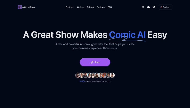 📢导航站收录更新通知！#AI·绘画 #AI新时代站点名称: Comic AI Generator描述: 一个AI 漫画生成器工具，可帮助您通过三个步骤创建自己的杰作链接: 