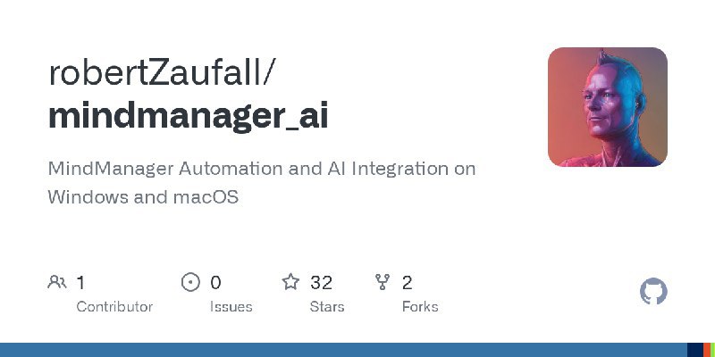 #自动化 Windows 和 macOS 上的 MindManager 自动化和 AI 集成