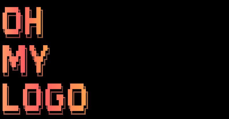 shinshin86/oh-my-logo 在你的终端中显示带有彩色渐变效果的巨型 ASCII 艺术标志——类似 Claude Code 或 Gemini CLI