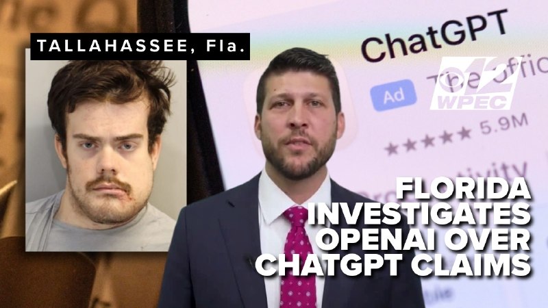 美国佛罗里达州就校园枪击案对OpenAI展开刑事调查美国佛罗里达州总检察长詹姆斯·乌斯迈尔（James Uthmeier）周二表示，该州将对OpenAI及其人工智能应用ChatGPT展开刑事调查，调查内容涉及去年发生在佛罗里达州立大学的一起致命枪击案，该案造成两人死亡