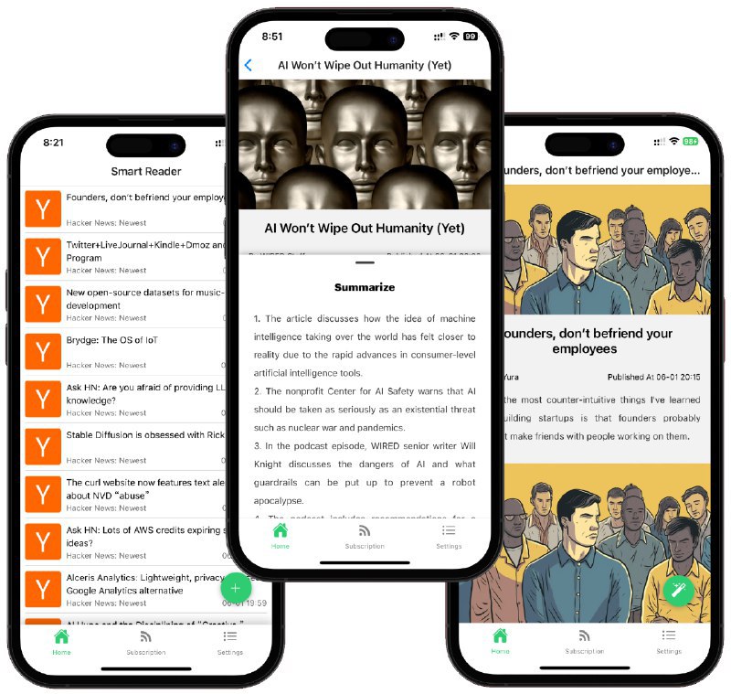 📢导航站收录更新通知！#RSS阅读 #极客订阅站点名称: 阅读 Copilot描述: 一款RSS订阅+AI 助手，可以帮助您更快、更智能地阅读