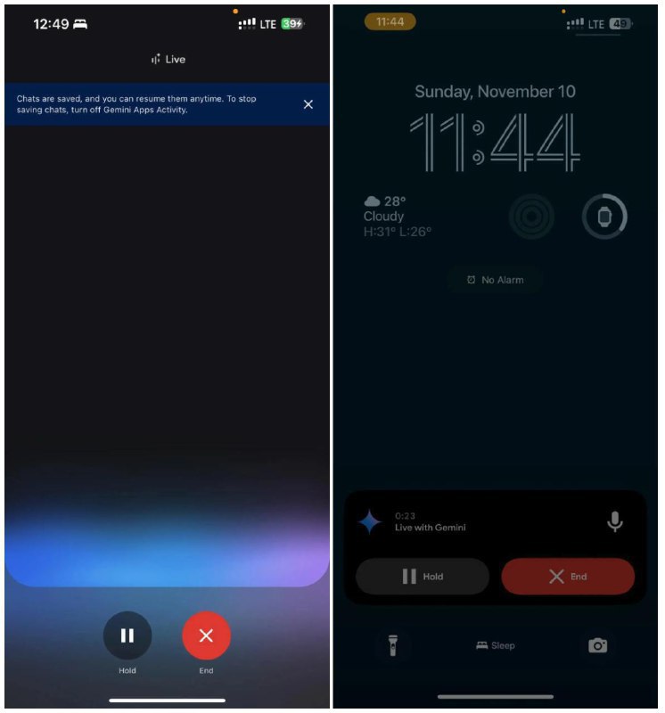独立“Google Gemini”应用现身iPhoneiPhone上的“Google Gemini”独立应用现已在菲律宾App Store上线，支持Gemini Live功能