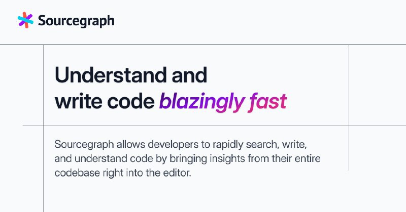 📢导航站收录更新通知！#AI·代码 #AI新时代站点名称: Sourcegraph | Code Intelligence Platform描述: Sourcegraph 的代码智能平台使开发人员能够使用 AI 编码助手 Cody 和 Code Search 轻松编写、修复和维护代码