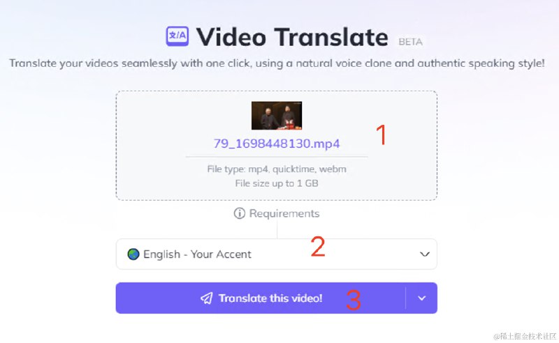 霉霉说中文、老郭说英语，AI视频翻译HeyGen注册使用教程老郭说英语、霉霉说中文，这两天有个AI产品特别火，它能翻译视频中的声音，转换成其它语言，比如英语转中文、中文转英语，重点是还能保持原来的音色，口型对的也很好，没有翻译腔，毫无违和感，效果特别赞！B站地址：